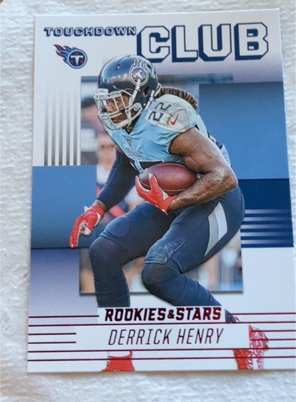 2020 Panini Rookies & Stars Touchdown Club #TC-7 Derrick Henry — front