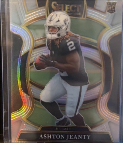 2025 Panini Select #4 Ashton Jeanty — front