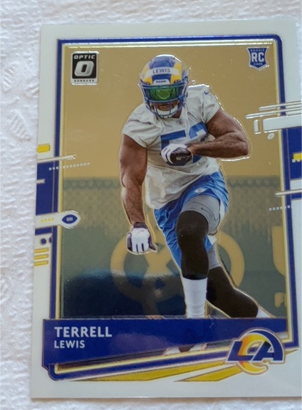 2020 Donruss Optic #141 Terrell Lewis — front