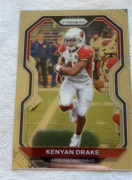 2020 Panini Prizm #267 Kenyan Drake — front