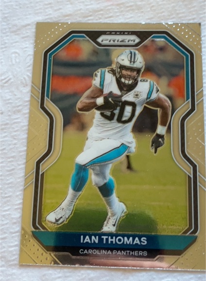 2020 Panini Prizm #238 Ian Thomas — front