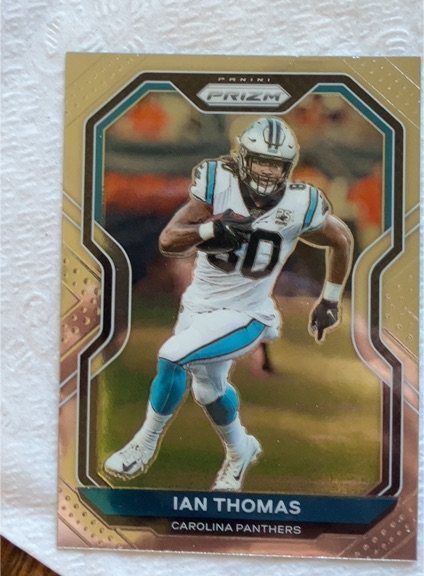 2020 Panini Prizm #238 Ian Thomas — front