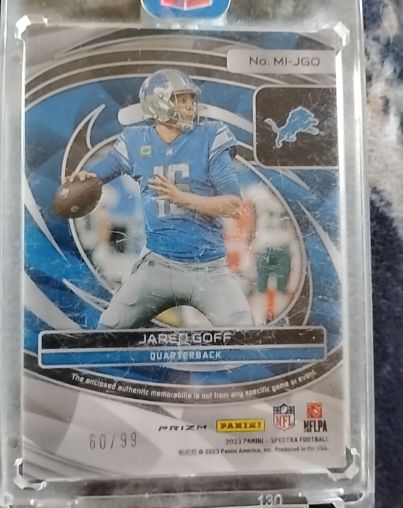 2023 Panini Spectra #MI-JGO Jared Goff — front