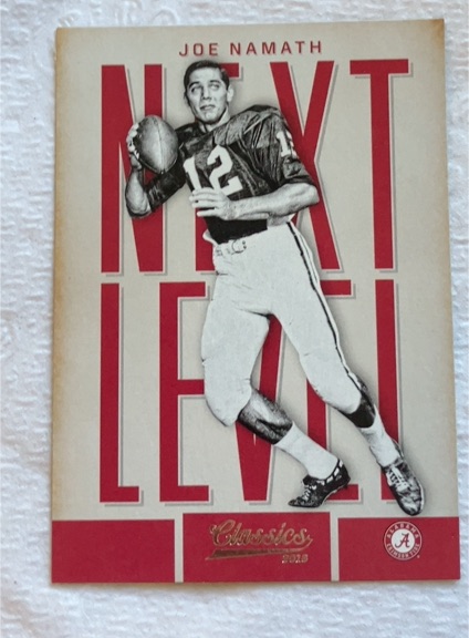 2016 Panini Classics #17 Joe Namath The Next Level — front