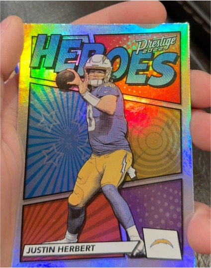 2022 Panini Prestige #H-3 Justin Herbert — front