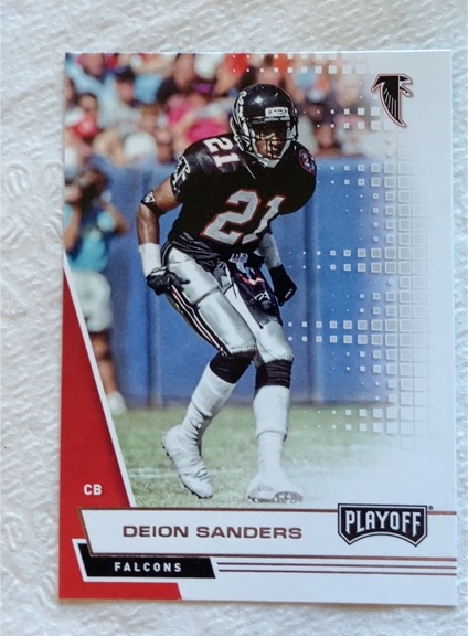 2020 Panini Playoff #151 Deion Sanders Atlanta Falcons — front