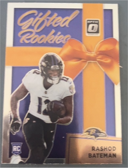 2021 Donruss Optic Gifted Rookies #GR-10 Rashod Bateman — front