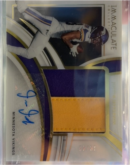 2023 Panini Immaculate #99 Justin Jefferson — front