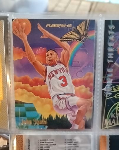 1994 Fleer Pro-Visions #2 John Starks — front