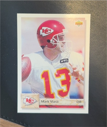 1992 Upper Deck #584 Mark Vlasic — front
