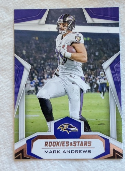 2019 Panini Rookies & Stars #49 Mark Andrews — front