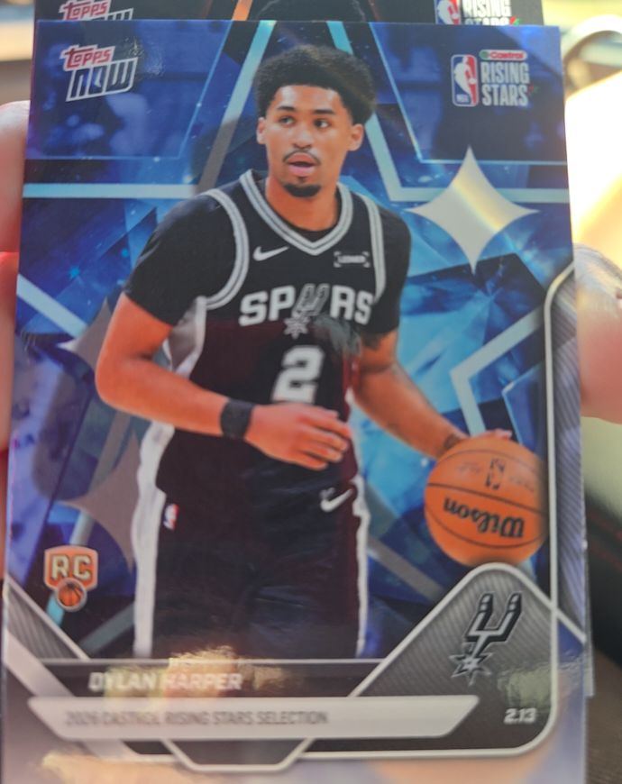 2026 Topps Now #RS7 Dylan Harper — front