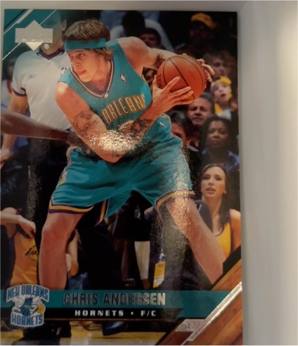 2005-06 Upper Deck #124 Chris Andersen — front