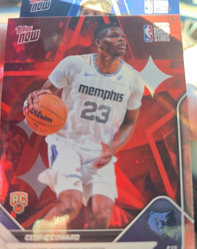 2026 Topps Now Rising Stars #RS9 Cedric Coward — front