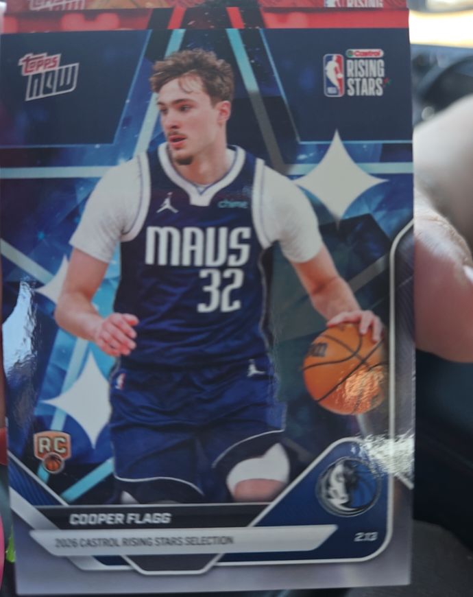 2026 Topps Now #RS1 Cooper Flagg — front