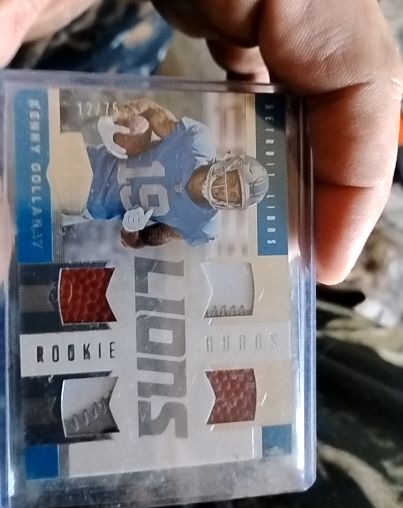 2017 Panini Contenders Rookie Ticket Swatches #SW-39 Kenny Golladay — front