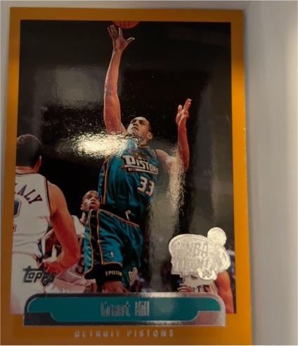 1999-00 Topps NBA Tipoff #42 Grant Hill — front