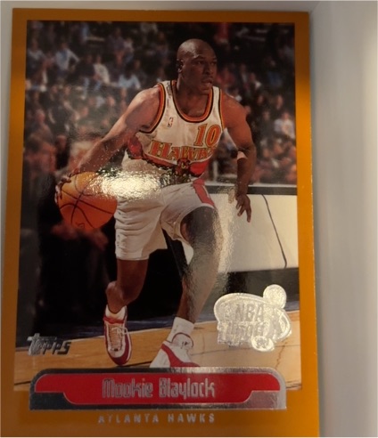 1999-00 Topps #67 Mookie Blaylock Atlanta Hawks — front
