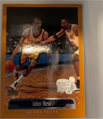 1999-00 Topps Tipoff #14 Jalen Rose — front