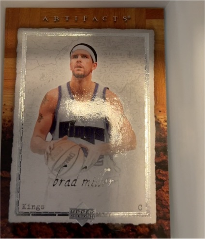 2007-08 Upper Deck Artifacts #84 Brad Miller Sacramento Kings — front
