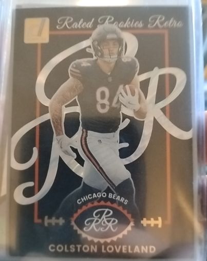 2025 Panini Donruss Rated Rookies Retro #18 Colston Loveland — front