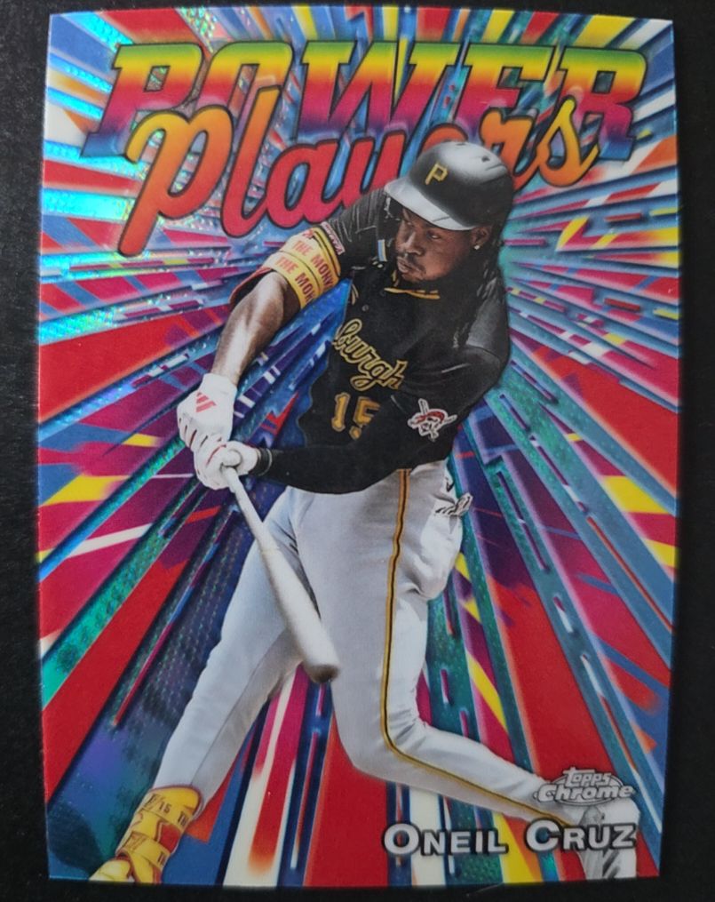 2025 Topps Chrome Update #PP-42 Oneil Cruz Power Players — front
