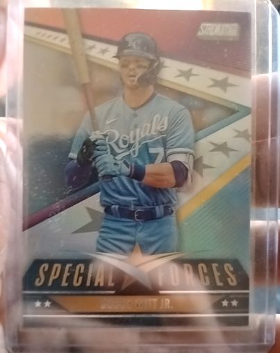 2024 Topps Stadium Club Special Forces #SF-8 Bobby Witt Jr. — front
