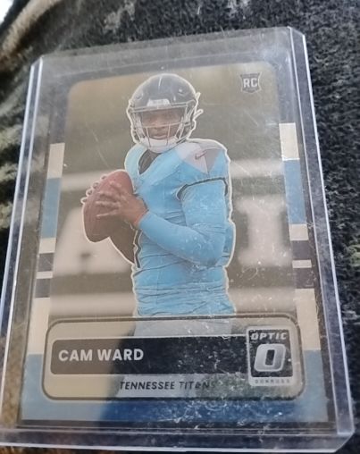 2025 Panini Donruss Optic #1 Cam Ward — front