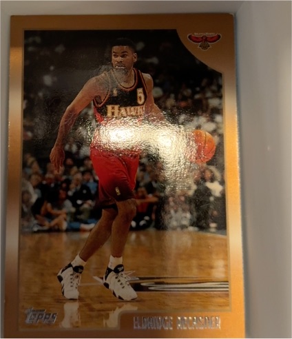 1998-99 Topps #11 Eldridge Recasner Atlanta Hawks — front