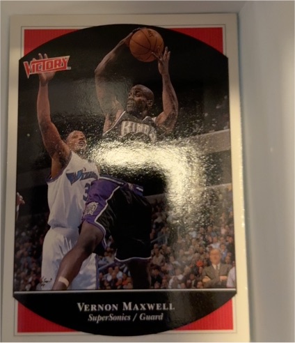 1999-00 Upper Deck Victory #224 Vernon Maxwell — front