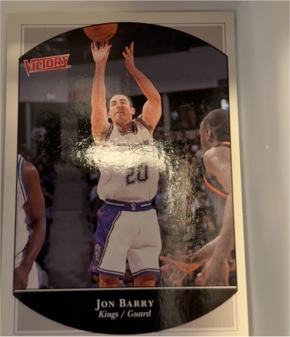 2000-01 Upper Deck Victory #183 Jon Barry — front