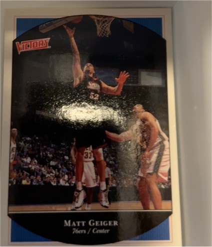 1999-00 Upper Deck Victory #190 Matt Geiger — front