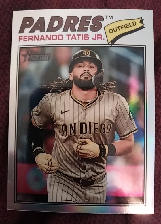 2026 Topps Heritage #322 Fernando Tatis Jr. — front