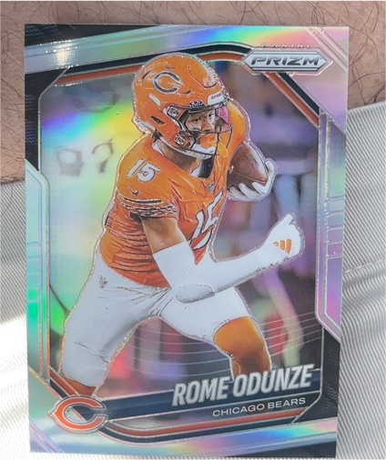 2025 Panini Prizm #8 Rome Odunze — front