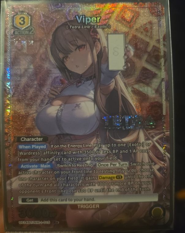 Union Arena Goddess of Victory NIKKE #015 Viper — front