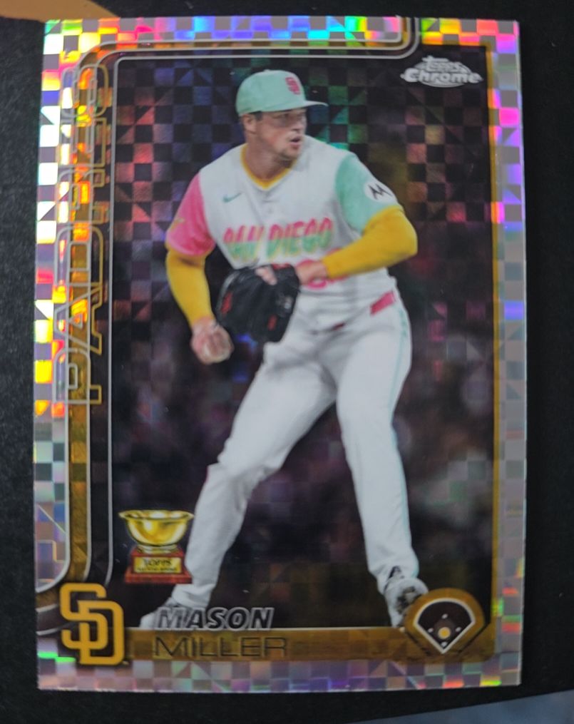 2025 Topps Chrome Update #USC195 Mason Miller — front