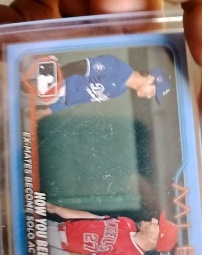2024 Topps Update #US76 How You Been? Shohei Ohtani / Mike Trout — front