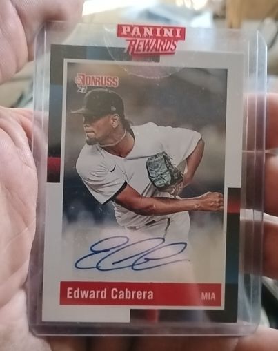 2022 Donruss Retro 1988 Signatures #R88S-EC Edward Cabrera — front