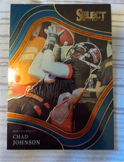 2022 Panini Select Draft Picks #164 Chad Johnson — front