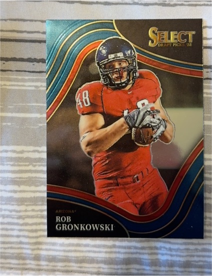 2022 Panini Select Draft Picks #180 Rob Gronkowski — front