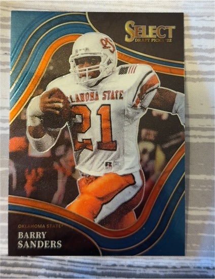 2022 Panini Select Draft Picks #137 Barry Sanders — front
