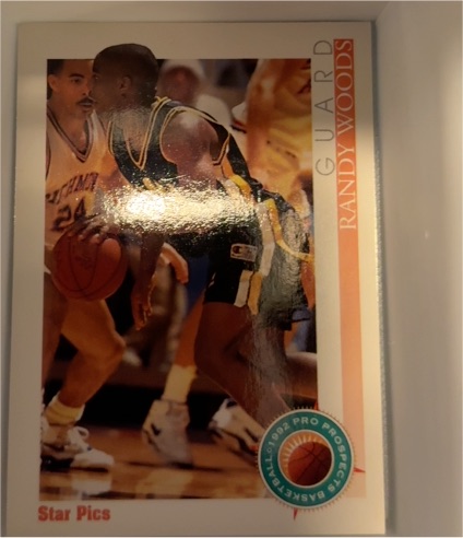 1992 Star Pics #54 Randy Woods — front