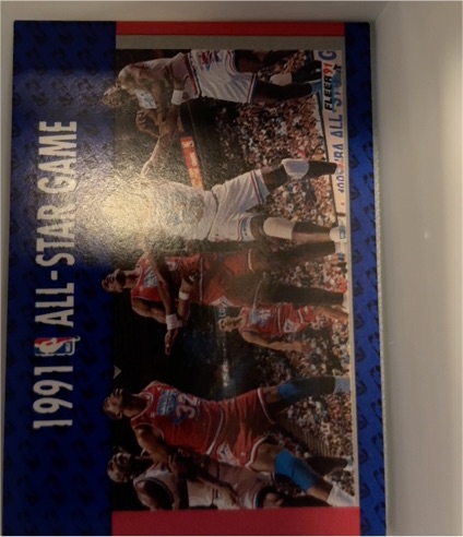 1991-92 Fleer #237 1991 All-Star Game Michael Jordan — front