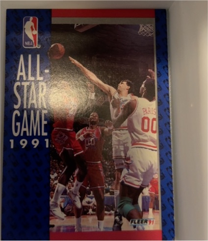 1991 Fleer #234 1991 NBA All-Star Game — front