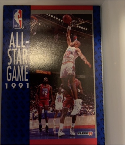 1991 Fleer #235 1991 All-Star Game NBA — front