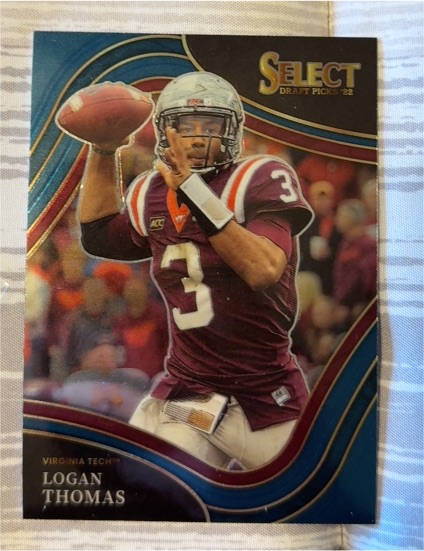 2022 Panini Select Draft Picks #193 Logan Thomas — front