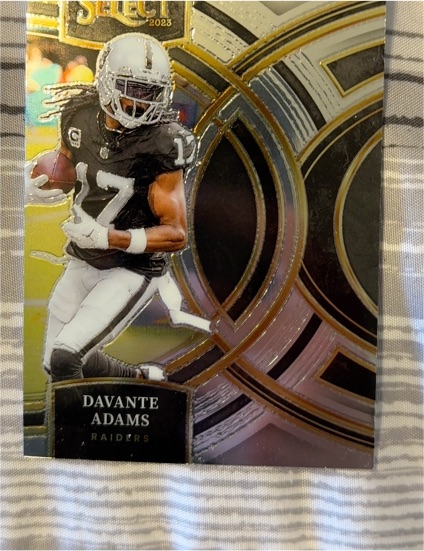 2023 Panini Select Premier Level #182 Davante Adams Las Vegas Raiders — front