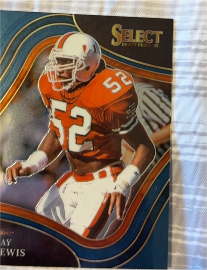 2022 Panini Select Draft Picks #151 Ray Lewis — front