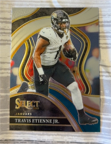 2023 Panini Select #216 Travis Etienne Jr. — front