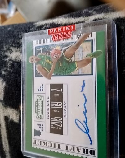 2019-20 Panini Contenders Draft Picks #122 Louis King — front